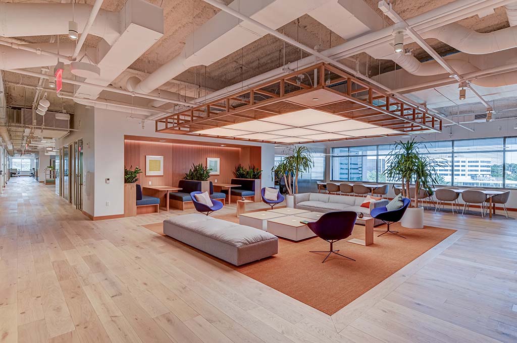 SJP Properties Reveals 64,000-SF Interior Build-Out for TIAA at 194 Wood Avenue South in Metropark